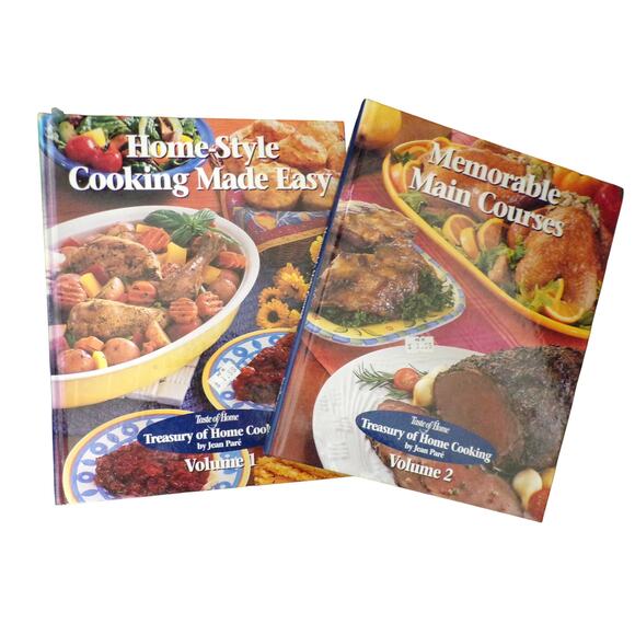 Treasury of Home Cooking Series Vol 1 & 2 by Jean Pare Vintage Cookbooks - Picture 1 of 5
